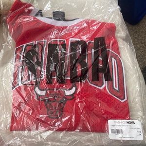 Chicago bulls crop top